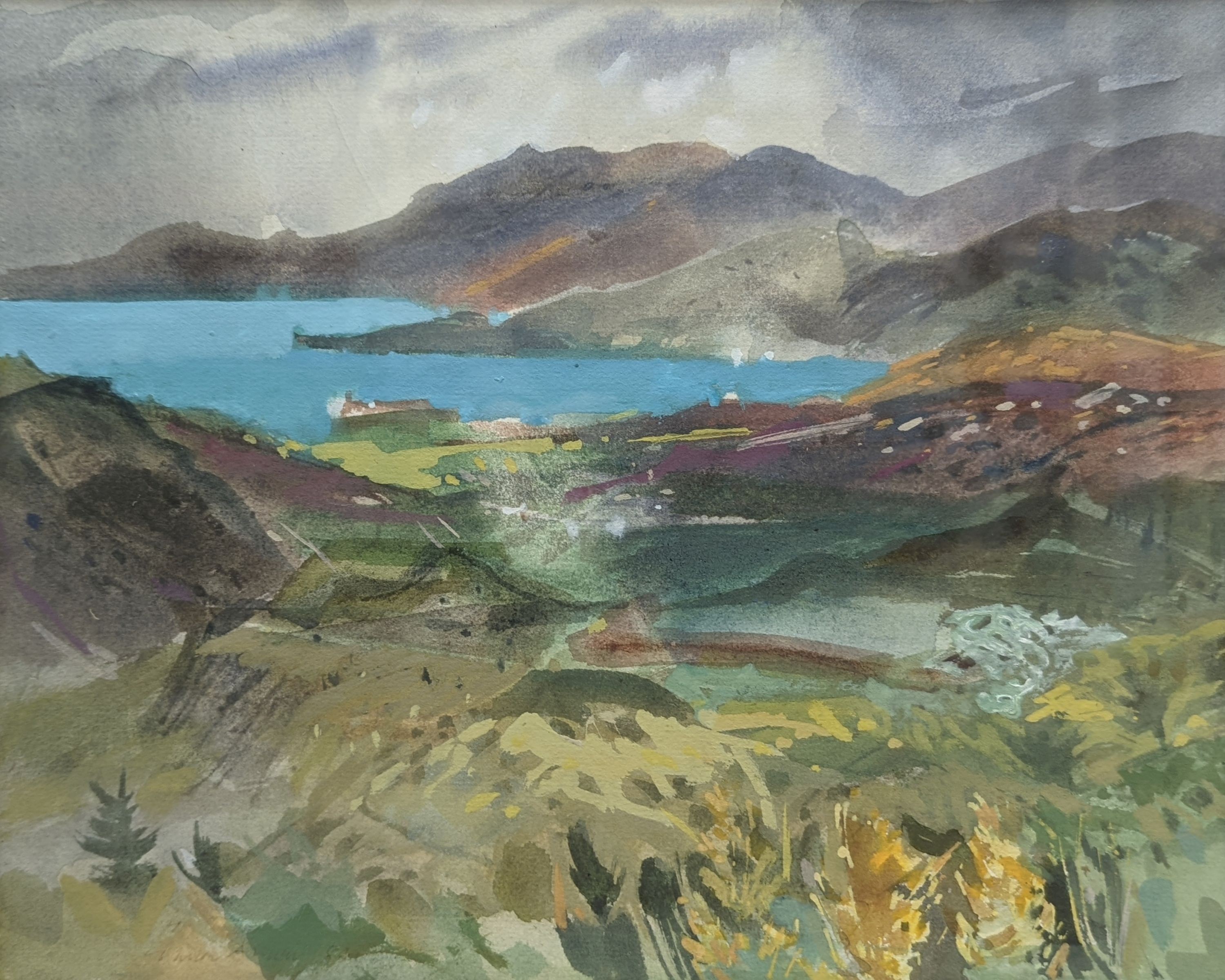 Frank Archer, RWS, RE, ARCA, (1927-2016), watercolour, 